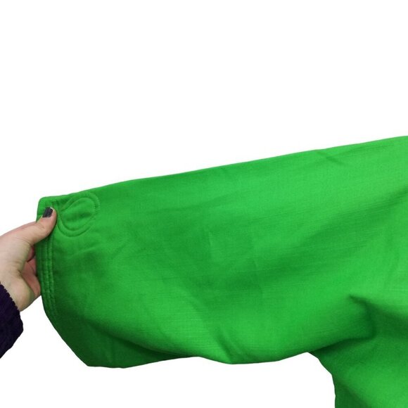 Vintage Two Potato Maxi Kaftan Dress Size S? Green Embroidered Boho 70s Pullover - Picture 9 of 11